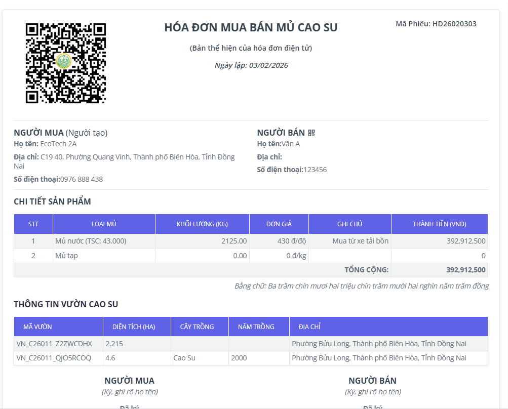 Hợp đồng điện tử và DDS Trace