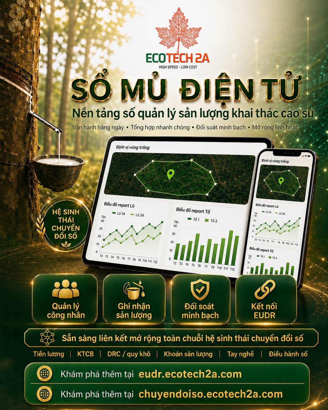 Sổ mủ điện tử EcoTech 2A